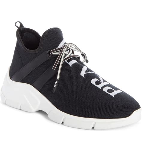 Prada Knitted Sock Sneakers 